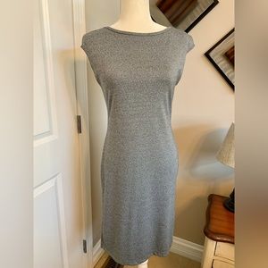 Gray stretch dress — sz Medium
